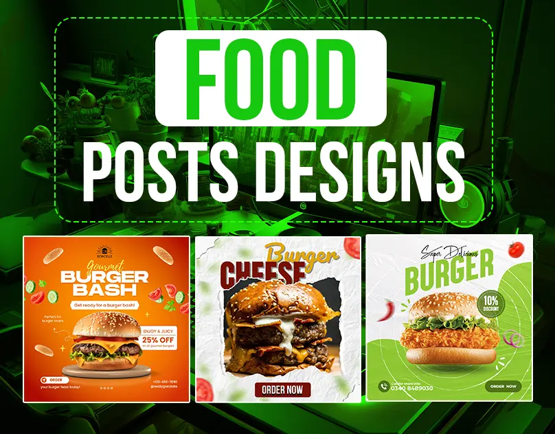Food Branding & Marketing Portfolio by Hammad Ahmed